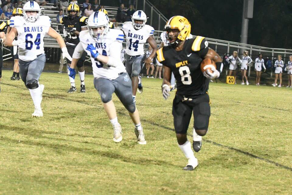 Ripley remains undefeated in district play with Homecoming win over Tishomingo County