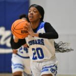 Lady Cougars score 100 points in first round playoff victory