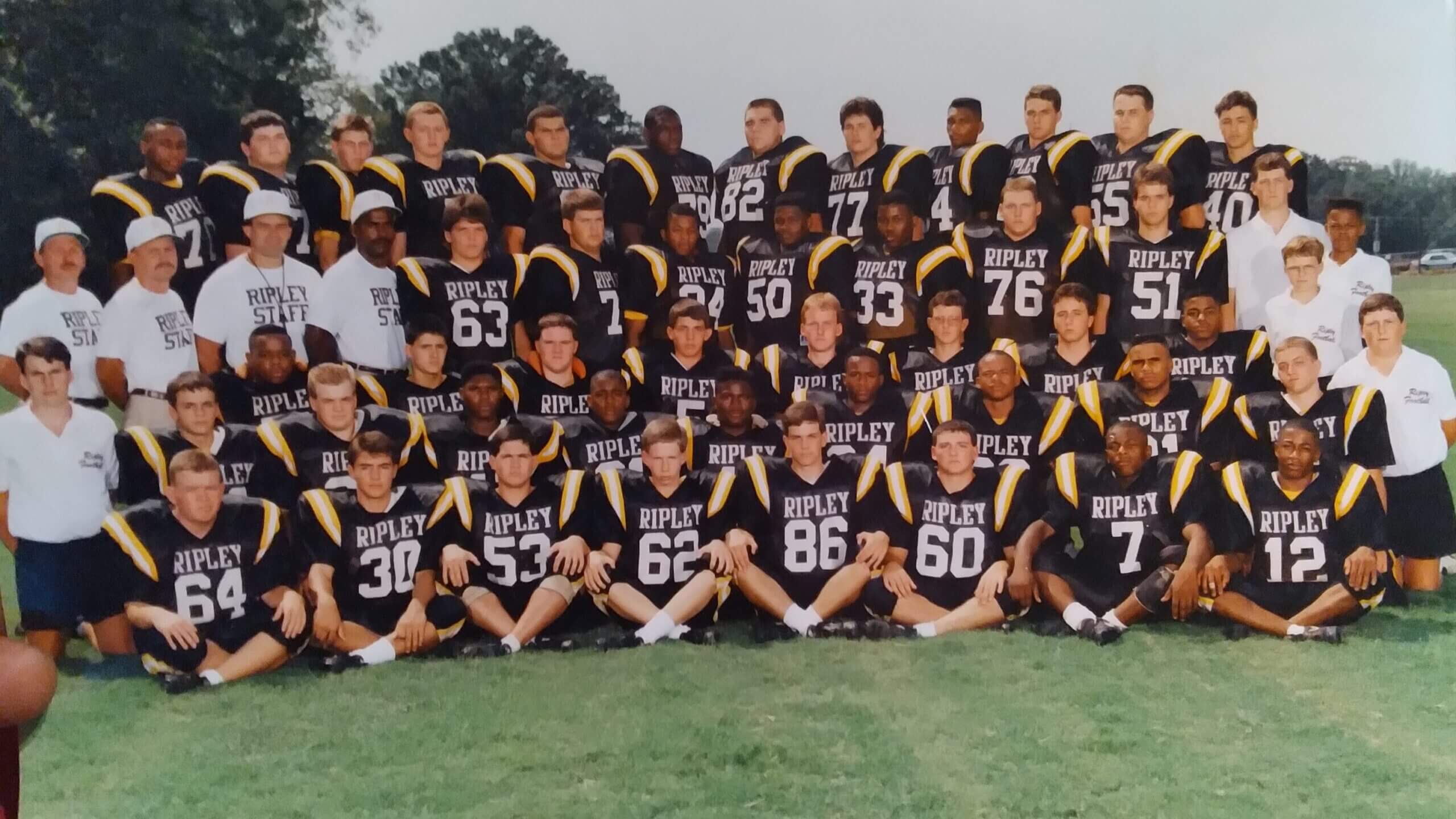 KEDRICK STOREY The 1992 Ripley Tigers Football Team Will Be Honored 
