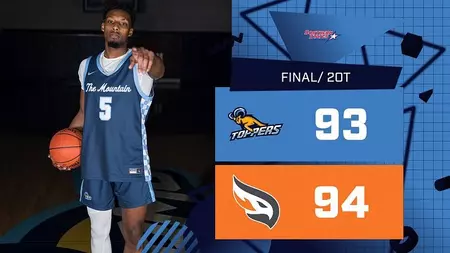 Toppers fall in double-overtime thriller against Firehawks