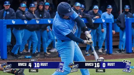 Toppers split doubleheader, respond dominant nightcap victory