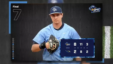 Toppers rally for 8-2 road win against Williams Baptist, game two suspended