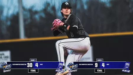 Blue Mountain Christian University baseball sweeps doubleheader at Rust College Toppers dominate in sweep at Rust College