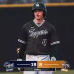 Blue Mountain Christian erupts for 19 runs to close series against Brewton-Parker Toppers explode for nineteen runs in series finale against BPCU Barons