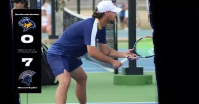Blue Mountain Christian Men’s Tennis Falls to Missouri Baptist in Final Prep Before Conference Play Toppers tested by Missouri Baptist ahead of SSAC play