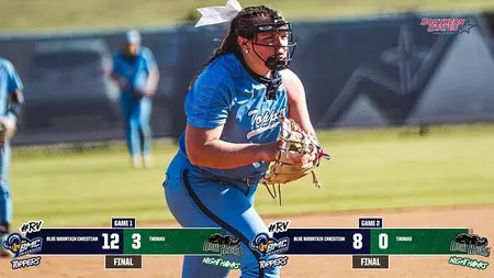 Cooper throws no-hitter as Blue Mountain Christian sweeps Thomas in SSAC doubleheader Cooper throws no-hitter as Toppers sweep Thomas in SSAC doubleheader