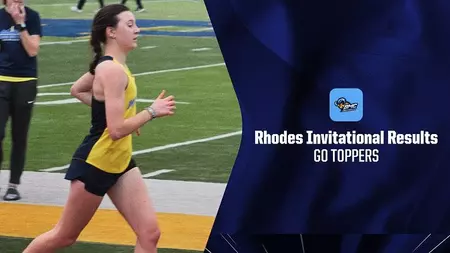 Blue Mountain Track and Field Excels at Rhodes Invitational Shepherd Wins Steeplechase as Toppers Compete at Rhodes Invitational
