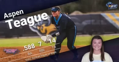 Blue Mountain’s Aspen Teague earns SSAC Softball Player of the Week honors Teague named SSAC Softball Player of the Week following standout offensive week