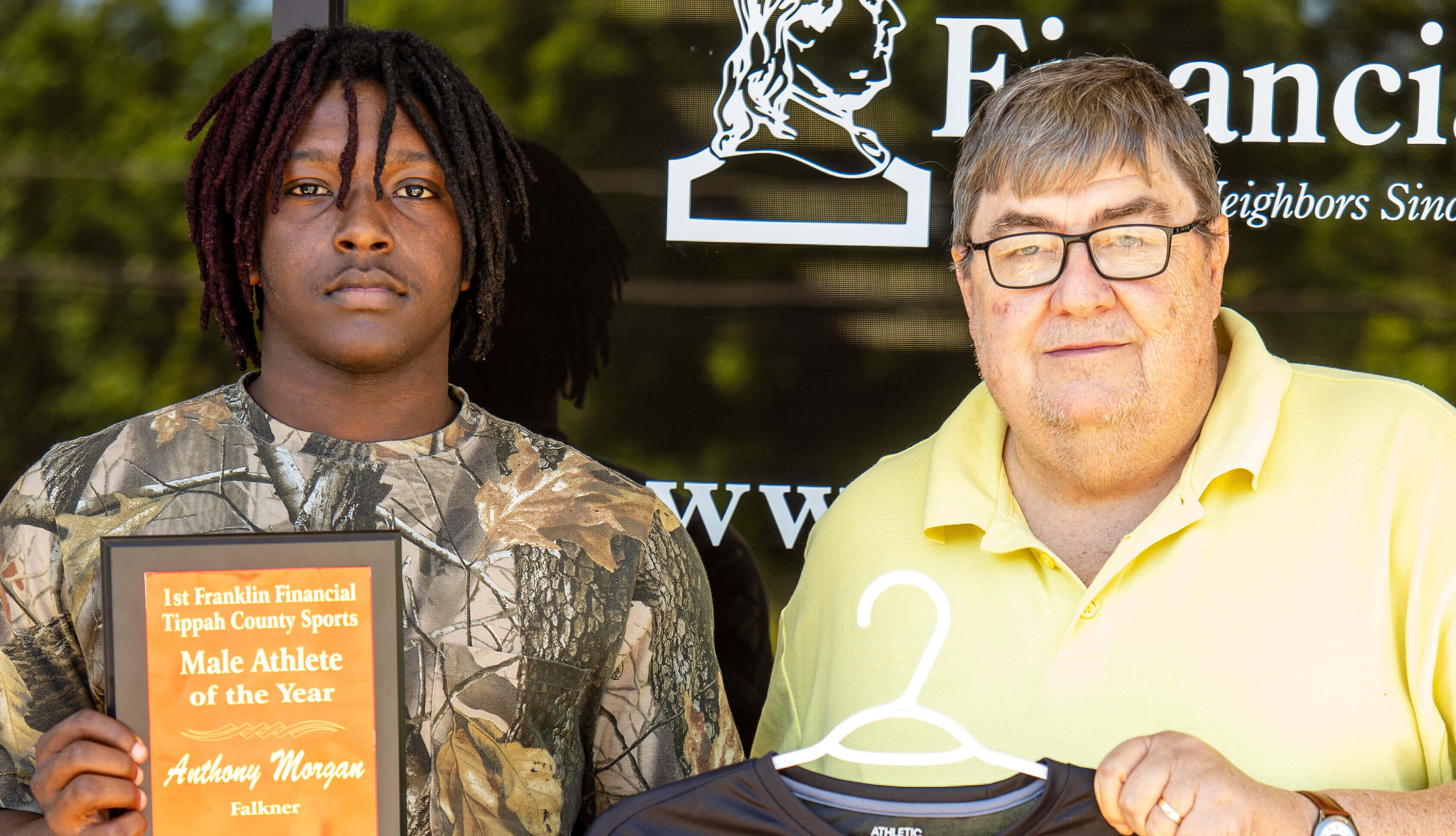 Anthony Morgan Named 1st Franklin Financial Tippah County Sports Male Athlete of the Year