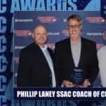 Blue Mountain's Phillip Laney Wins SSAC Coach of Character Award Laney honored with SSAC Coach of Character Award