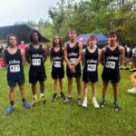 Walnut rallies in Tupelo tournament; Jones, Massengill lead county runners Six Walnut cross-country runners pose together at the Hickory Flat Invitational.