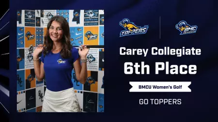 Toppers finish sixth at Carey Collegiate