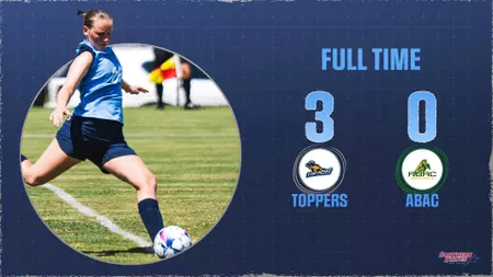 Toppers blank ABAC, 3-0, for second SSAC victory