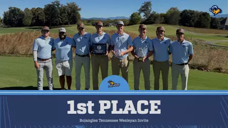 No. 3 BMCU men’s golf captures Bojangles Tennessee Wesleyan Invite championship
