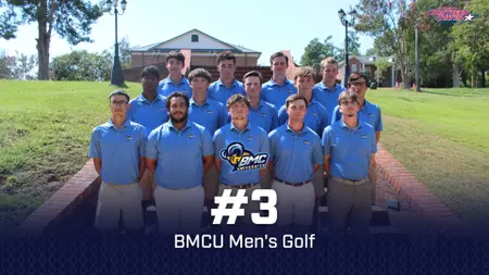 BMCU men’s golf makes history with No. 3 national ranking