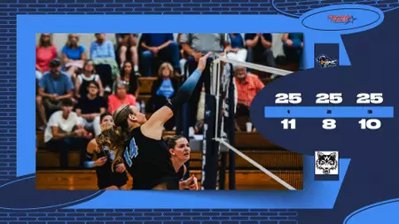 Volley Toppers cruise past Wesleyan College in straight-set victory
